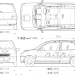 Suzuki Cervo blueprint