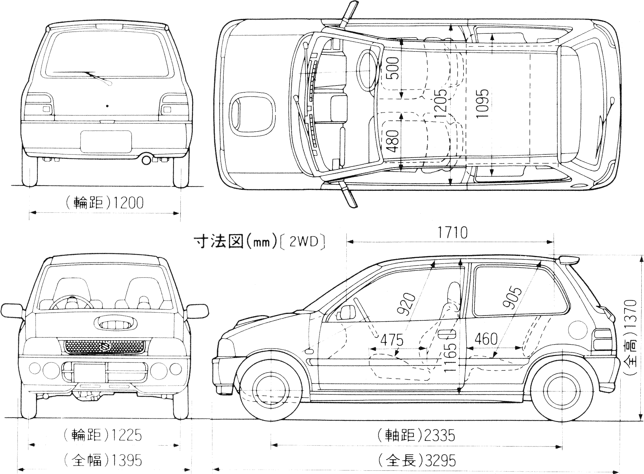 Suzuki Cervo blueprint