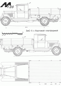 ZIS-5 blueprint