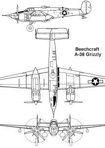 XA-38 Grizzly blueprint