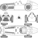 Alfa Romeo 158 blueprint