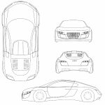 Audi RSQ blueprint