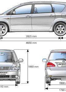 Toyota Ipsum blueprint