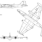 B-57 Canberra blueprint