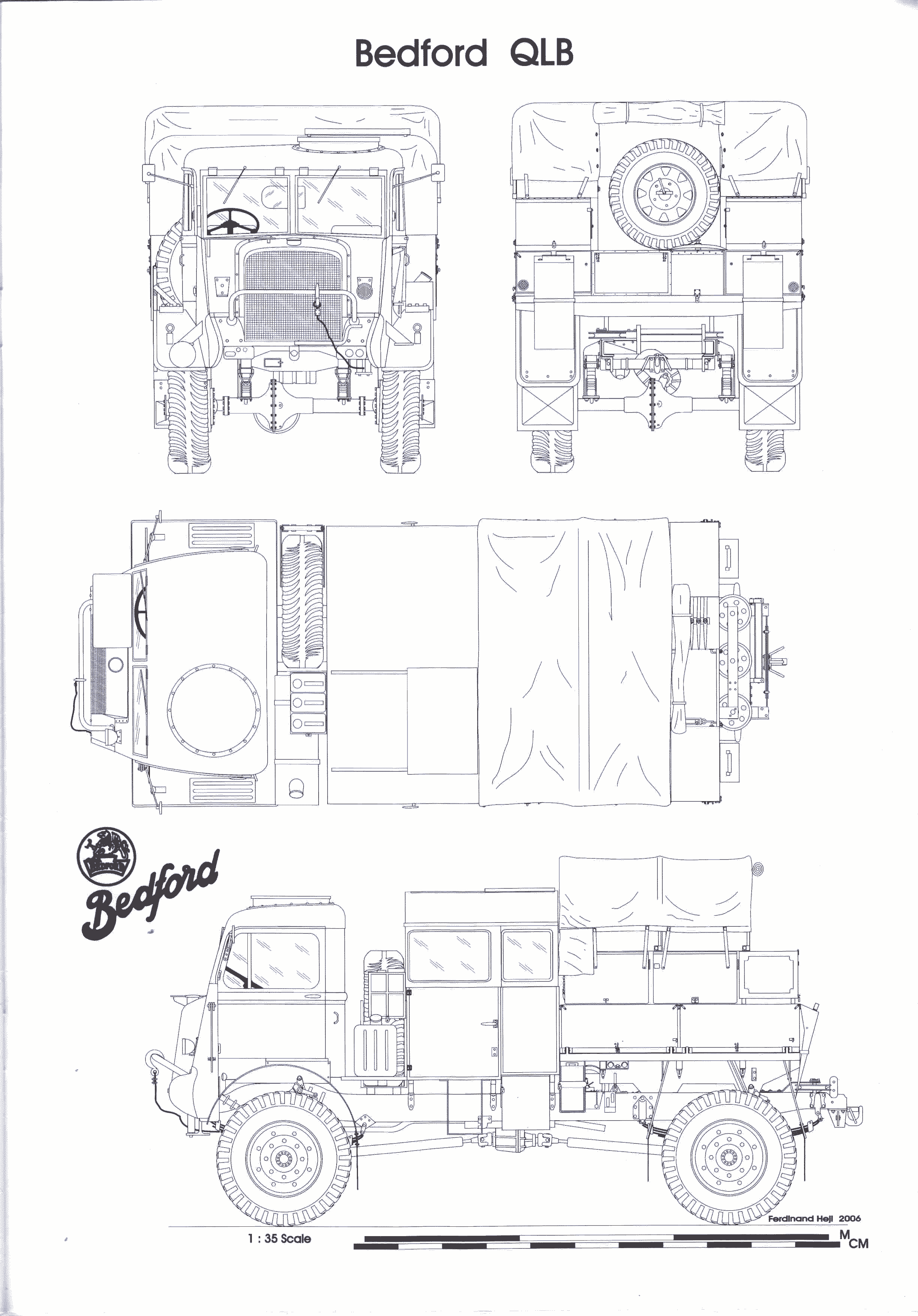 Bedford QL blueprint