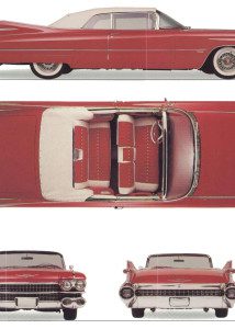 Cadillac de Ville blueprint