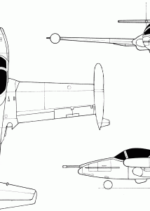 Cessna A-37 Dragonfly blueprint