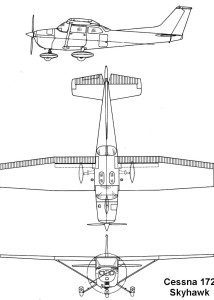 Cessna 172 blueprint