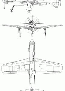 Dornier Do 335 blueprint