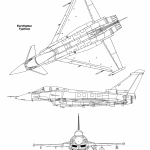 Eurofighter Typhoon blueprint