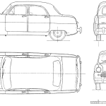 Ford Zephyr Six blueprint