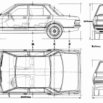Ford Granada blueprint