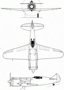 Yatsenko I-28 blueprint