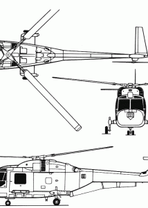 Westland Lynx blueprint