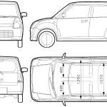 Mazda Carol blueprint
