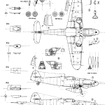 Messerschmitt Bf 109 blueprint