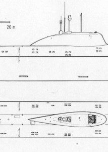 Typhoon-class submarine blueprint