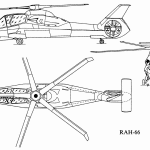 RAH-66 Comanche blueprint