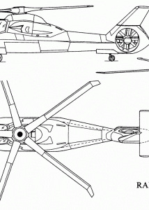 RAH-66 Comanche blueprint