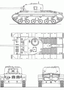 T20 Medium Tank blueprint