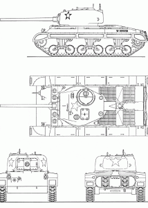 T23 Medium Tank blueprint