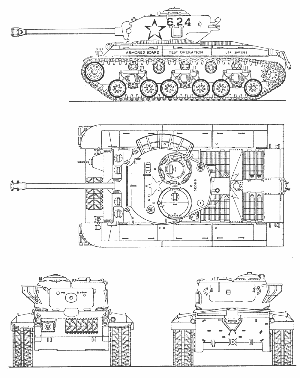 T23E4 blueprint
