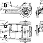 Tatra T 112 blueprint