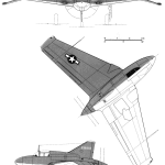 XP-56 Black Bullet blueprint