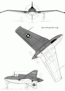 XP-56 Black Bullet blueprint