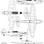 Yak-9 blueprint