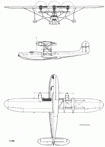 CANT Z.508 blueprint