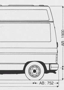 Renault Trafic blueprint