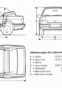 Ford Escort blueprint