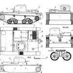T-38 tank blueprint