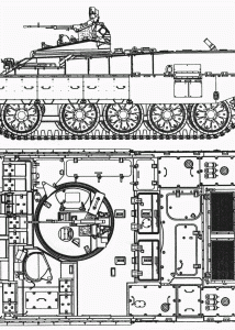 BTR-T blueprint