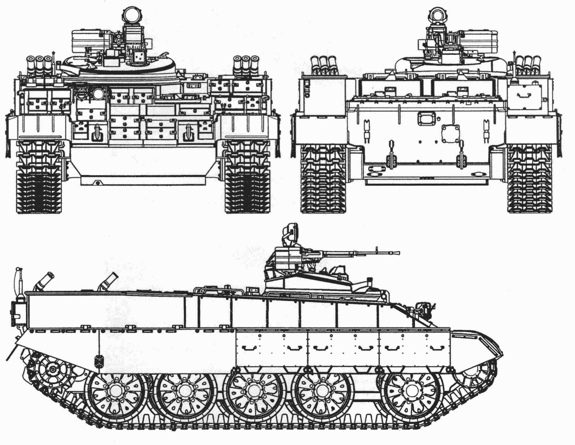 BTR-T blueprint