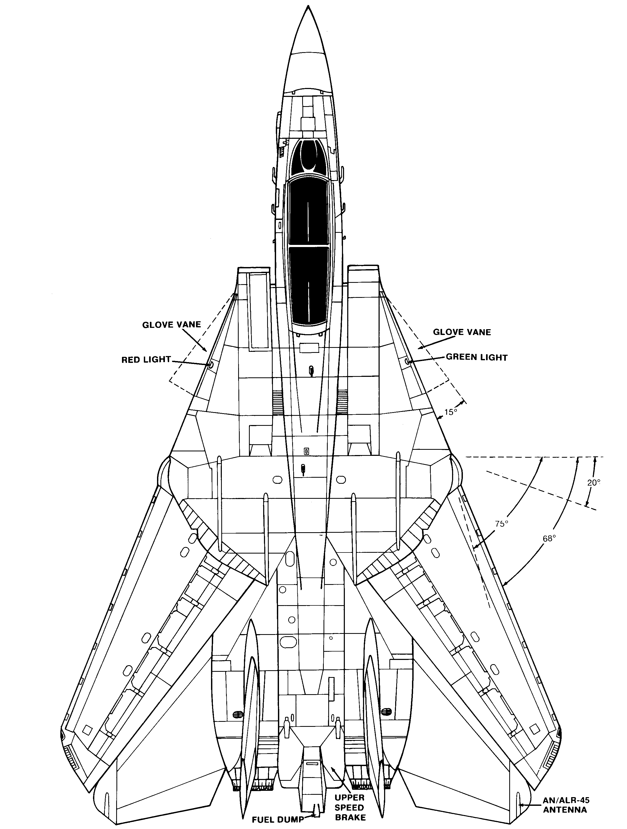 F-14 Tomcat blueprint
