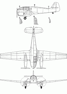 Aero Ae-45 blueprint