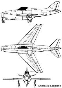 Ambrosini Sagittario blueprint