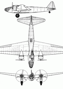 Amiot 340 blueprint