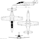 C-101 Aviojet blueprint