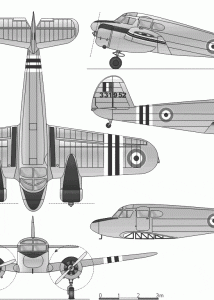 Cessna AT-17 Bobcat blueprint