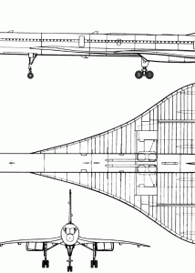 Concorde blueprint