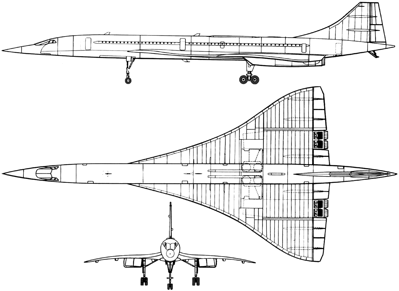 Concorde blueprint