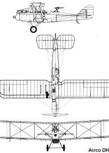 Airco DH.9 blueprint