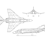 F-4 Phantom II blueprint