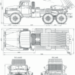 BM-21 Grad blueprint