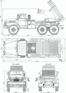 BM-21 Grad blueprint