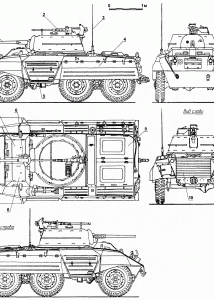 M8 Greyhound blueprint