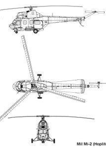 Mil Mi-2 blueprint